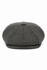 Mens Vintage Tweed Peaky Blinders Hat
