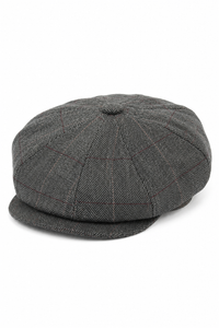 Mens Vintage Tweed Peaky Blinders Hat
