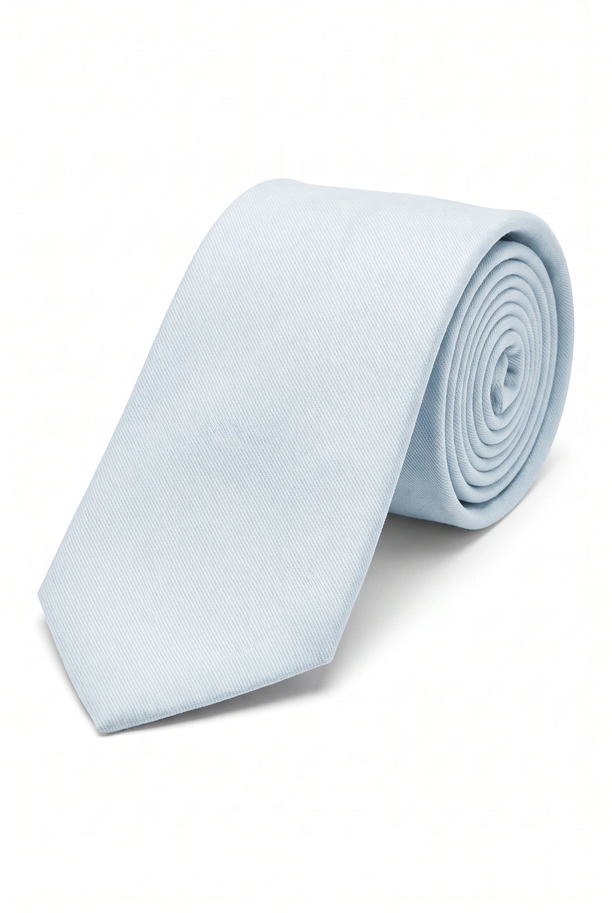 Men’s White Suede-Finish Tie