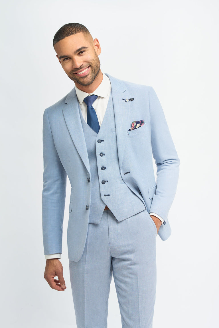Miami - Men's Summer Light Blue Blazer