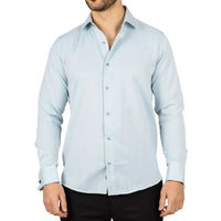 Men's Green Double Cuff Oxford Shirt