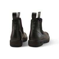 Endura 301 - Black Leather Chelsea Boots