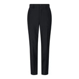 Boys 3 Piece Black Tailored Fit Complete Suit Classic Wedding Mourning Funeral