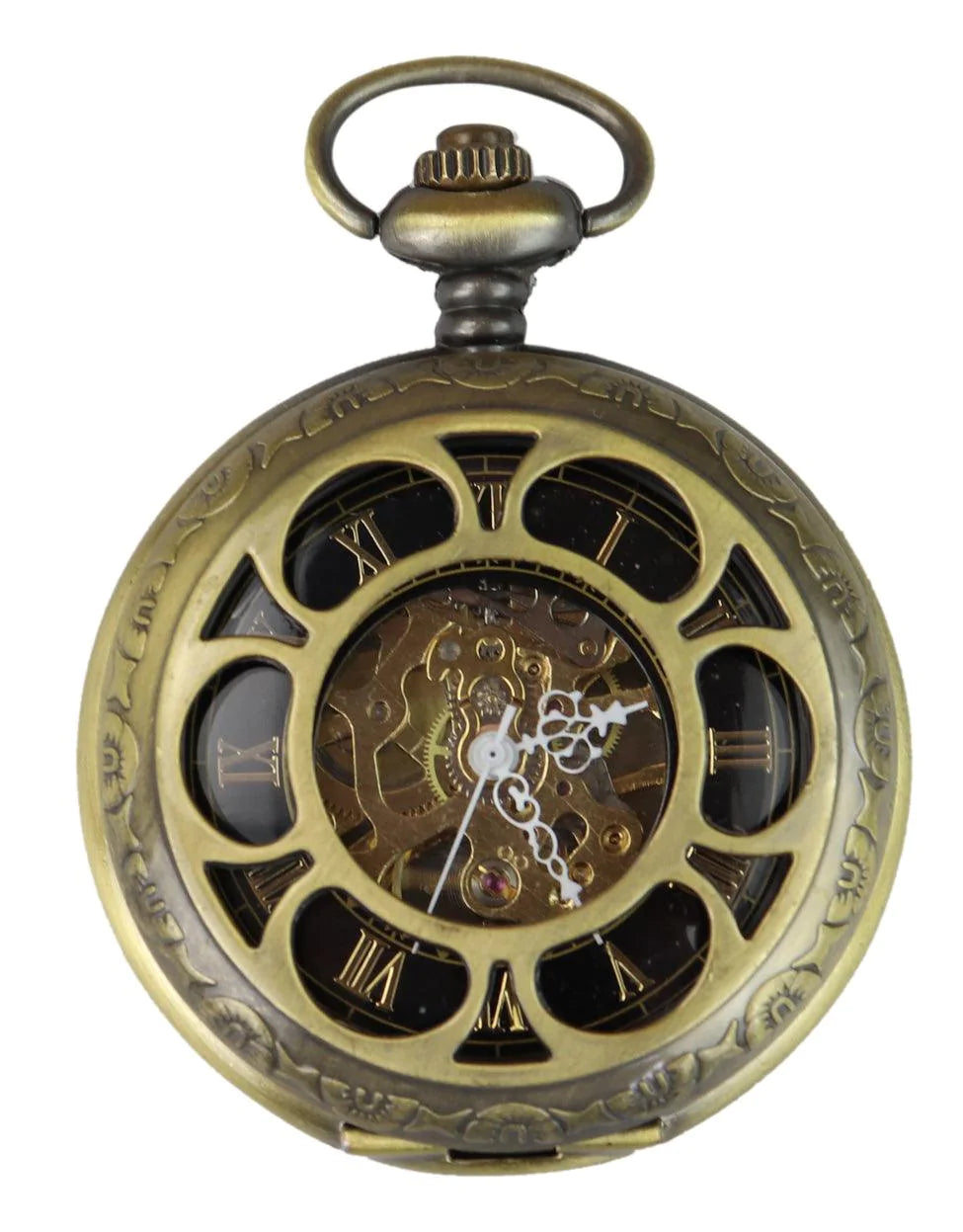 Gold Color Vintage Mechanical Pocket Watch: Buy Online - Happy Gentleman
