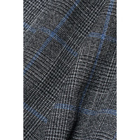 Power - Men's Grey Check Slim Fit Blazer