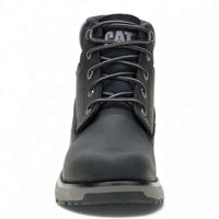 Pursue - Men's Black Leather Work Hiking Ankle Boots