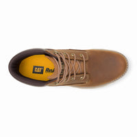 Pursue - Men's Brown Leather Work Hiking Ankle Boots
