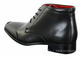 Rossellini Aldo Mens Laced Chelsea Dealer Ankle Boots Tan Brown Black Smart Casual Leather