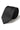 Satin Silk Textured Black Tie Gift Set Pocket Square Cuff Links Tie Matt Satin