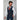 Scott - Men's Blue Tweed Checked Waistcoat