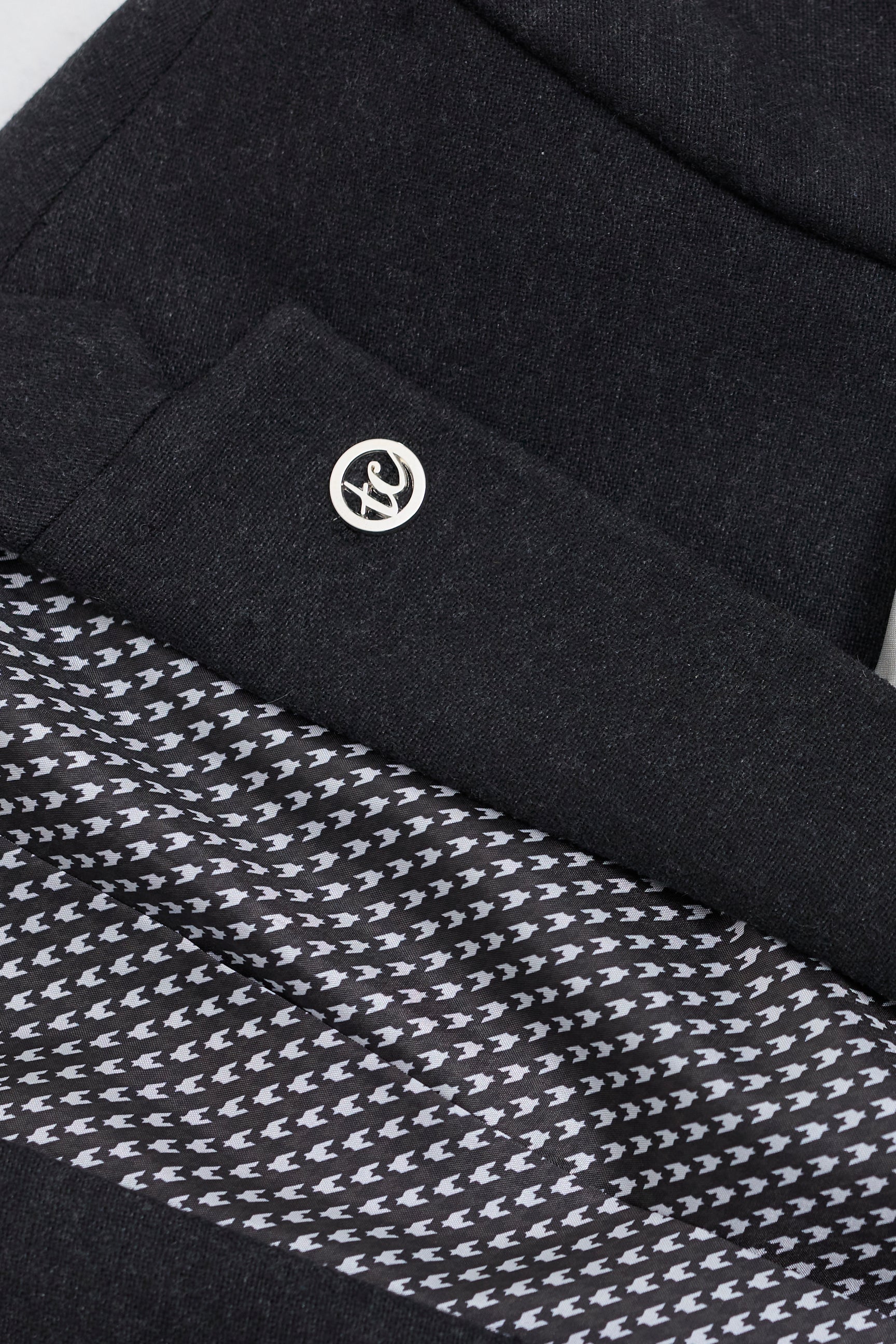 Mens Black Vintage 1920s Suit