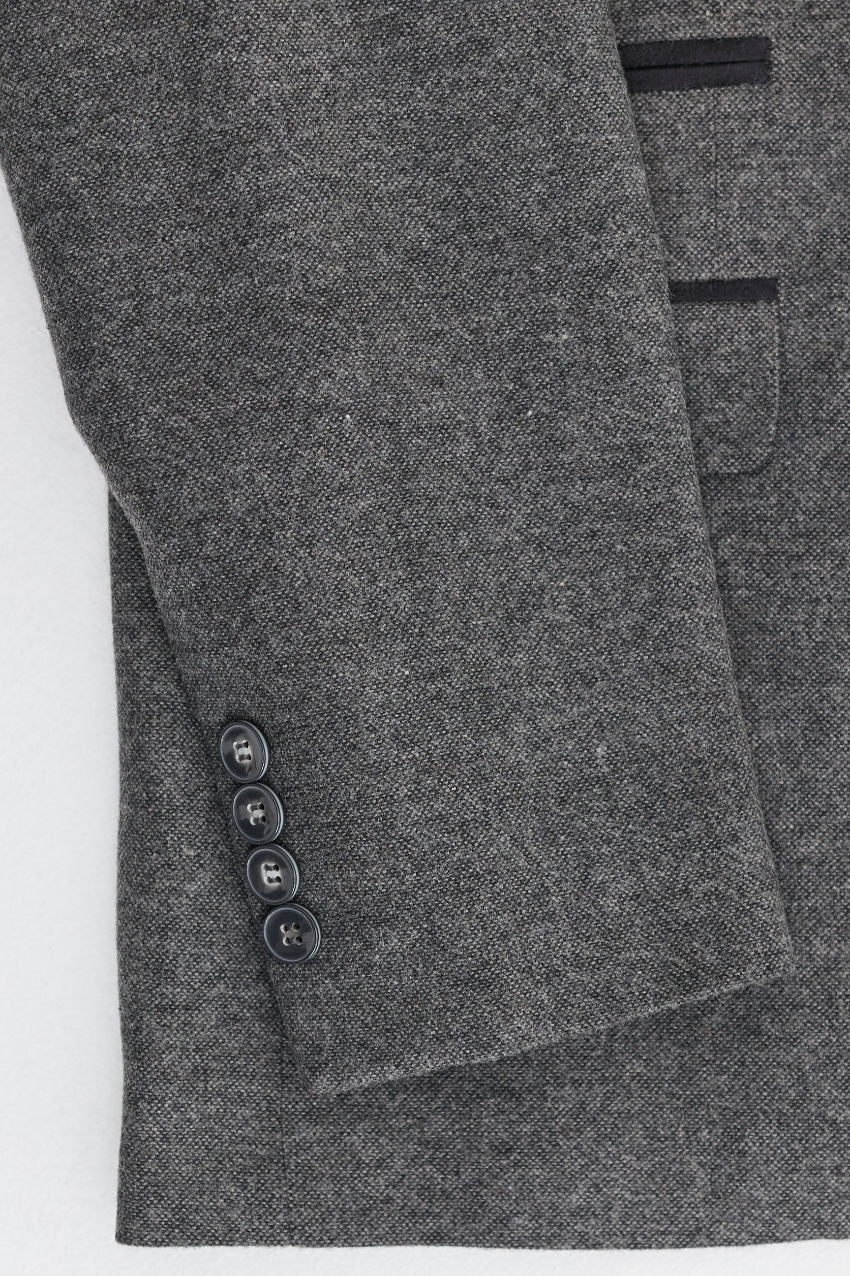 Mens Grey Wool 1920s Peaky Blinders Suit