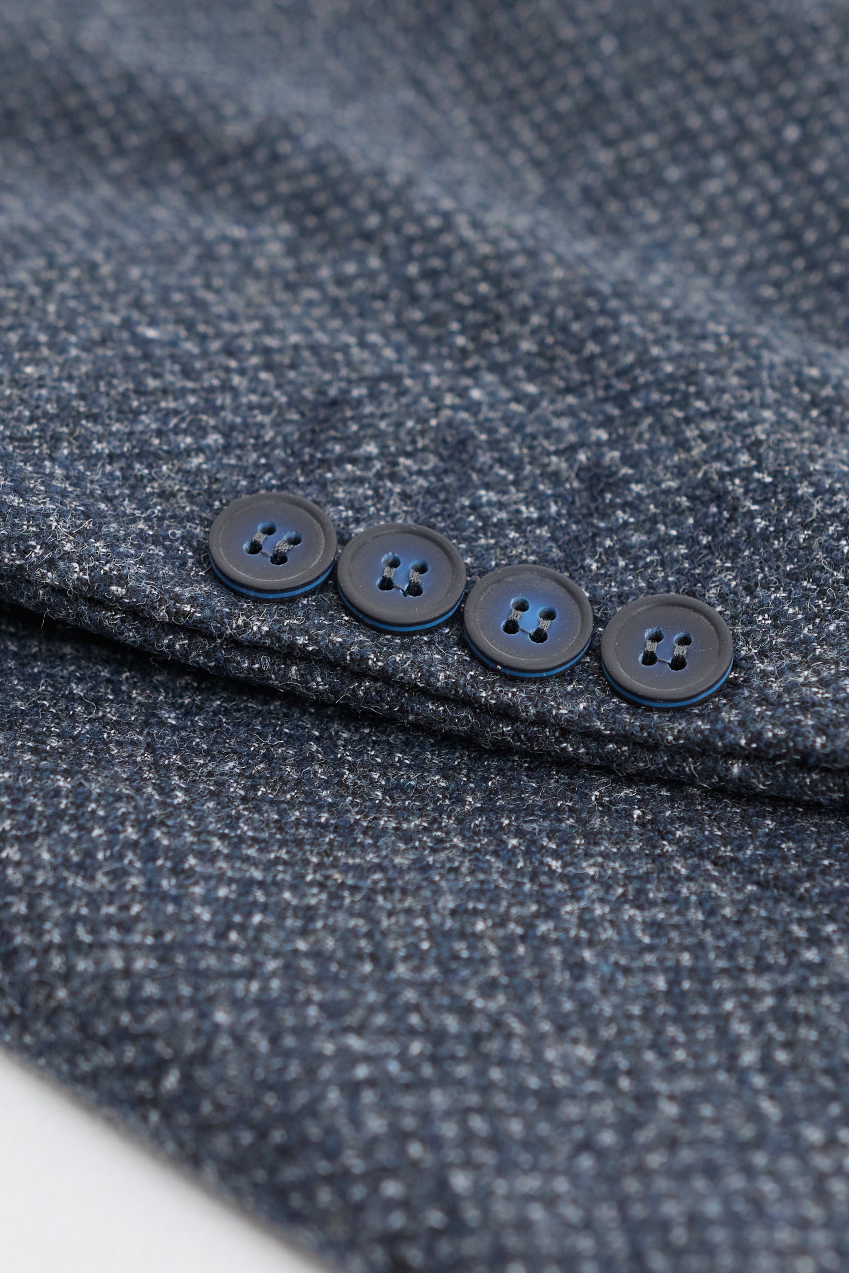 Mens 3 Piece Navy Suit with Double Breasted Waistcoat