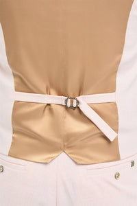 Tropez - Men's Pink Waistcoat