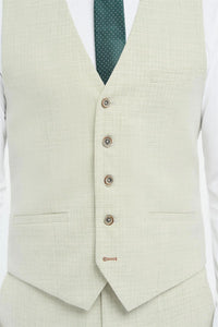 Tropez - Men's Sage Green Waistcoat