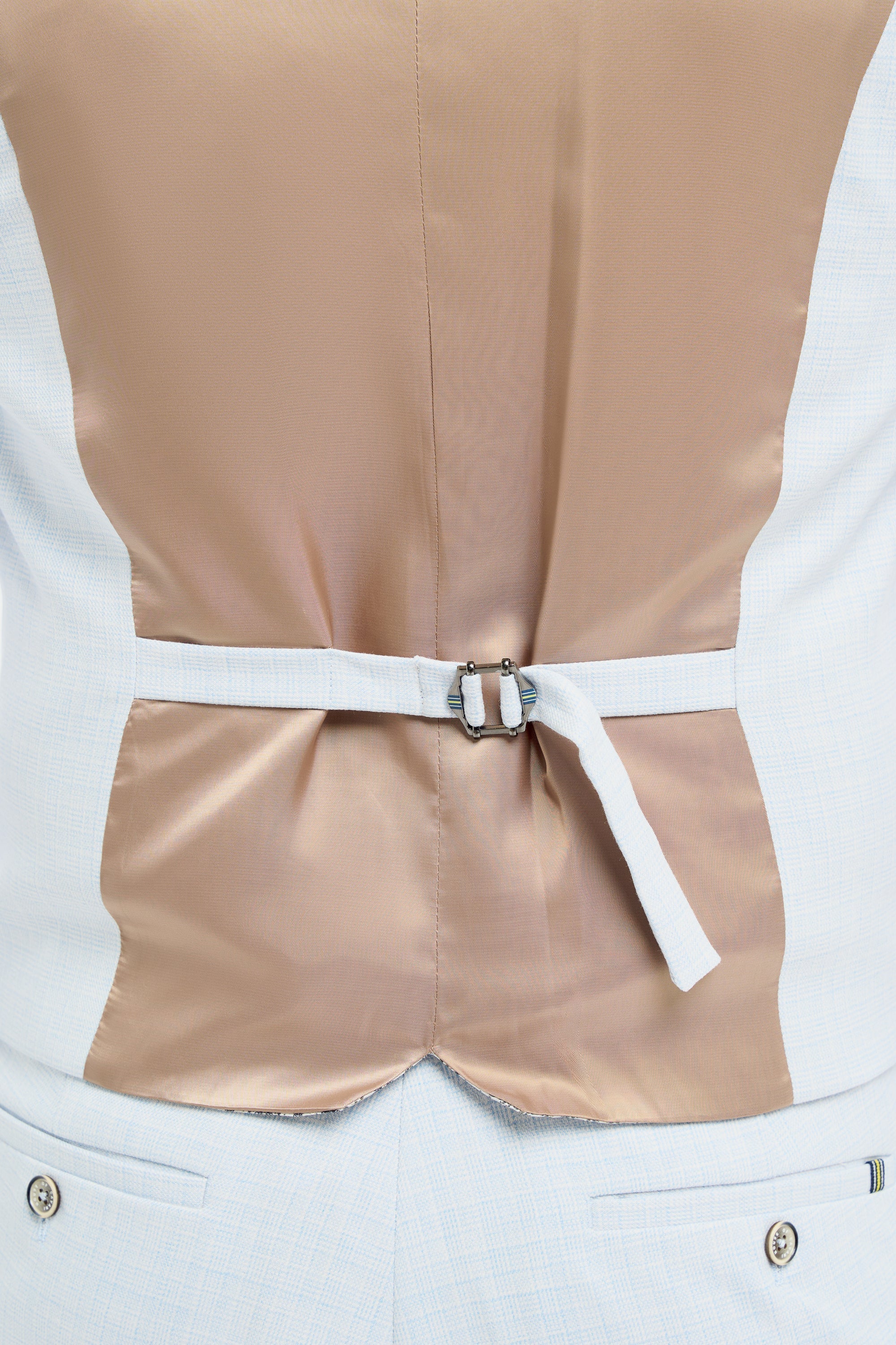 Tropez - Men's Sky Blue Waistcoat