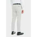 Tropez - Men's Grey Formal Trousers