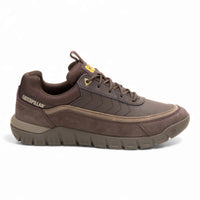 Versage Lo - Men's Brown Leather Hiking Lightweight Trainers