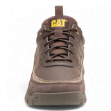 Versage Lo - Men's Brown Leather Hiking Lightweight Trainers