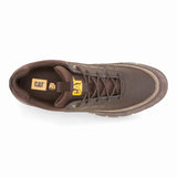 Versage Lo - Men's Brown Leather Hiking Lightweight Trainers