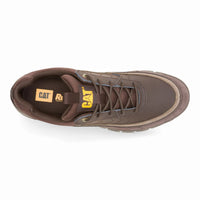 Versage Lo - Men's Brown Leather Hiking Lightweight Trainers