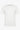 White Ribbed Classic TShirt for Men
