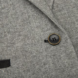 wsn03 - Women's Tweed Grey Blazer Jacket Elow Patch Peaky 1920s